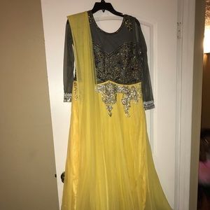 Indian Anarkali dress set